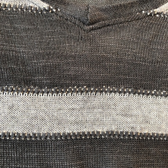 Maronie striped knit cropped tee size M ⚡️ - Picture 3 of 6